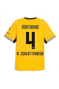 Borussia Dortmund Nico Schlotterbeck #4 Jalkapallovaatteet Kotipaita 2026-27 Lyhythihainen